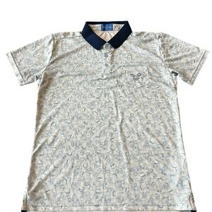 Disney Tokyo Resort Mickey Polo Shirt Boys Large Coolcore Golf EUC Japan